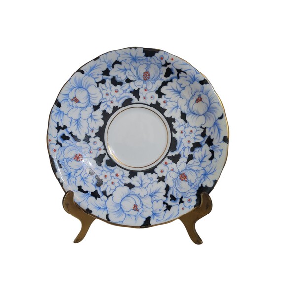 Victoria C&E Bone China England Teacup & Saucer Set – Peony Pattern – Vintage - Picture 3 of 5